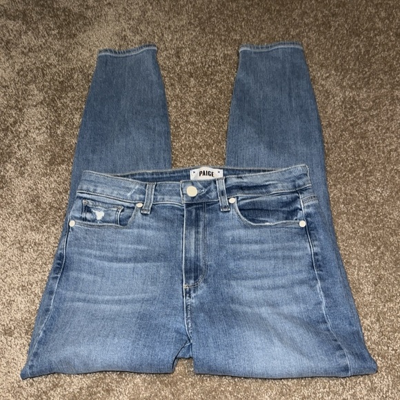 PAIGE Hoxton Crop Jeans - size 28 - B6 - Picture 3 of 7